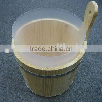 High Quality Handmade Eco-Friendly Wooden Sauna Bucket