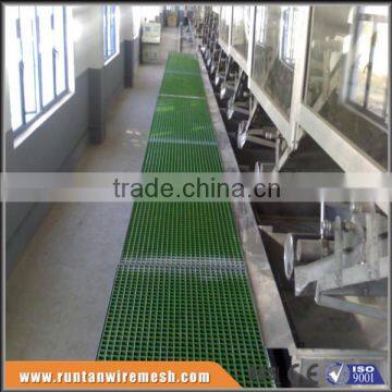 ASTM E-84 test passed frp molding pultruded grating for walkway floor, chemical industry, paper industry and power plants