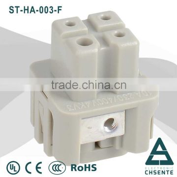 HA series of male and female connector low voltage female connector screw terminal