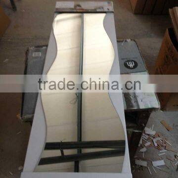 High Quality Irregular Wave Shaped Mirror for Home Decoration photo-3