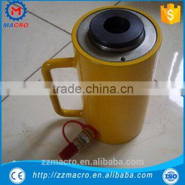 Single Acting Hollow Plunge Hydraulic Jack with hand pump