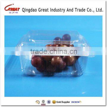 Blister Disposable Plastic Clear Fresh Grape Container
