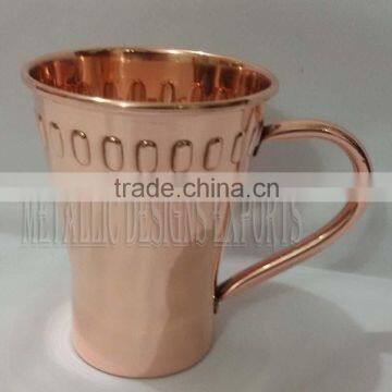 Stylish 100% Copper Drinking Mug