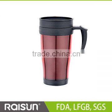 Stainless steel travel mug