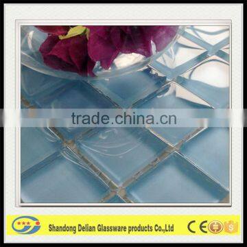 Blue Color Swimming Pool Glass Mosaic photo-2