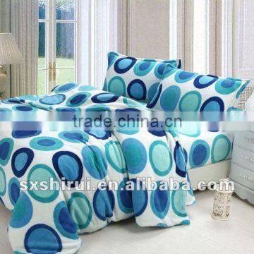 4pcs Coral fleece bedsheet set cheap price