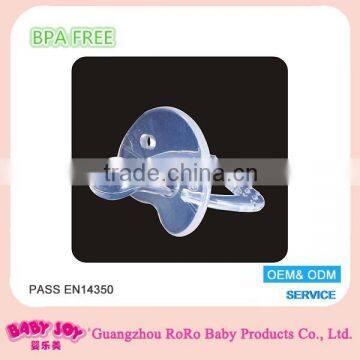 Molding silicone baby pacifier holder wholesale in china