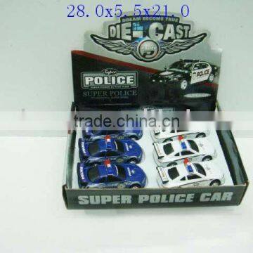 6 police vehicles with IC alloy