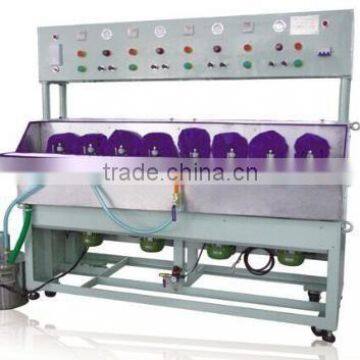 High speed grading and optical lens polishing machine