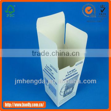 Made in China quality guarantee white box packaging