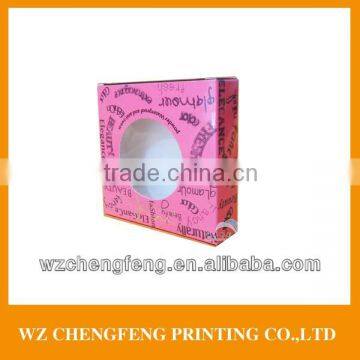 Custom Print Paper Cosmetic Box Packaging Box With Window photo-1