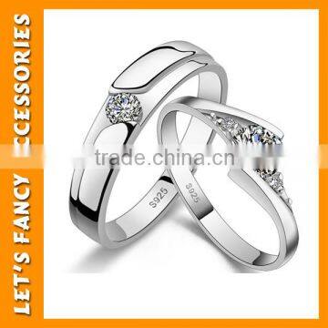 925 Sterling Silver Silver Ring Design Wholesale Wedding Ring PGRG0051
