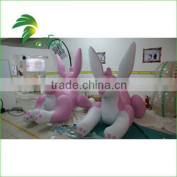 2016 Promotional 6' PVC Inflatable Pink Easter Toy Rabbit