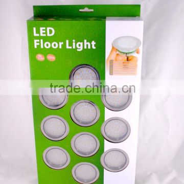 DIY dia80*26mm IP67 led deck light rgb for outdoor garden (SC-10*B107C-SET)