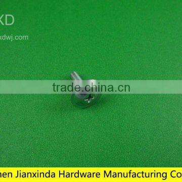 Pan head steel galvanization decorative screw(non-standard parts)