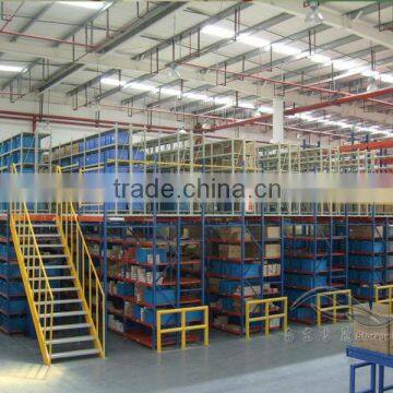 Raised Storage Area Shelving Mezzanine