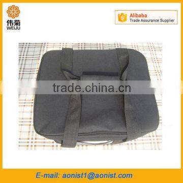 Waterproof Portable Lunch Cooler Bag Black Large Volume Men Outdoor Picnic Storage Bag 33L photo-3