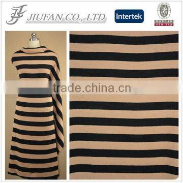 Jiufan Textile Customized Design Stripe Terry Fabric Knitted Competitive Fabric Sold in South African Market