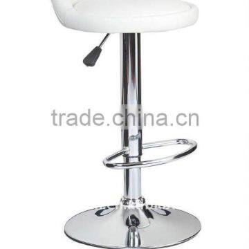 modern adjustable swivel round bar stools