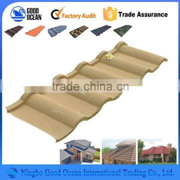 Durable lifelike fireproof plastic recycled synthetic roof tiles