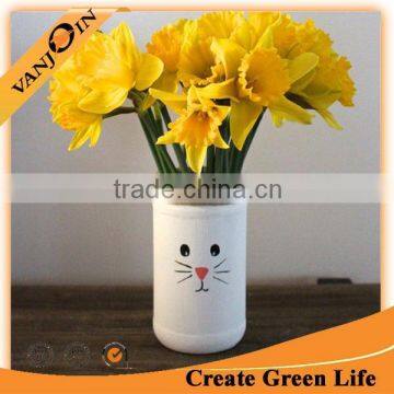 Home Decoration Custom Painting Mason Jar Glass Vase Wholesale photo-2