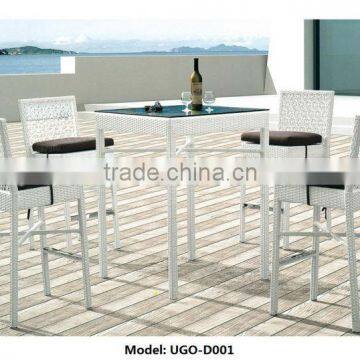 Rattan bar stool Table and Chairs from UGO Furniture Manufacuter