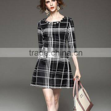 2015 lady latest european style elegant office formal dress