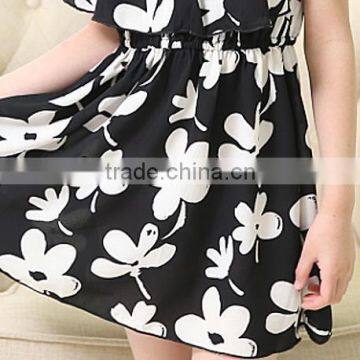 2015 New Fashion Children Girl Flower Dress photo-4