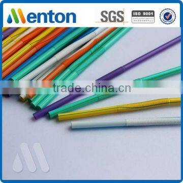 hot sale popular food grade colorful plastic flavor straw