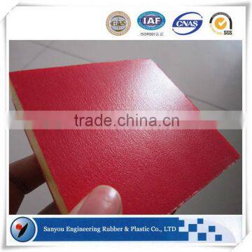 Red On Yellow Bicolor pe 500 polyethylene corrugated extruded hdpe thin plastic sheet