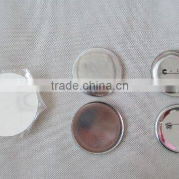 75mm round blank pin badges metal