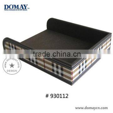 Office desk accessories fabric filing tray