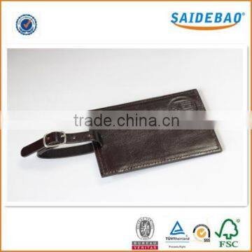 Promotional ECO friendly magnet recycled luggage tag, pu/genuine leather luggage tag, customer design luggage tag                        
                                                                                Supplier's Choice