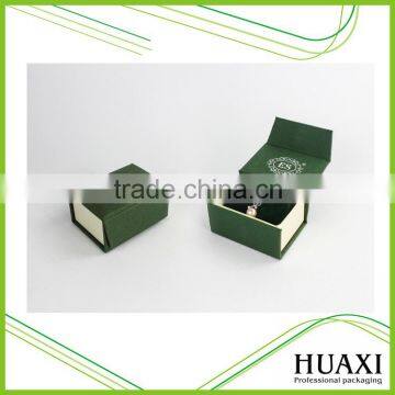 Luxury Foldable Cardboard Fancy Paper Velvet Jewelry Pendant Box