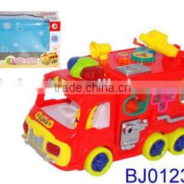 Battery Operated Baby Toy BO Musical Light up Yellow Duck Toy