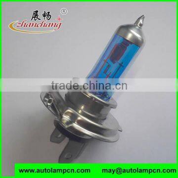 ISO9001:2008 Quartz glass Laser Blue UV Filter H4 halogen bulb for CAR