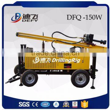 100-150m Wheels mounted percussion water drilling rig                        
                                                                                Supplier's Choice