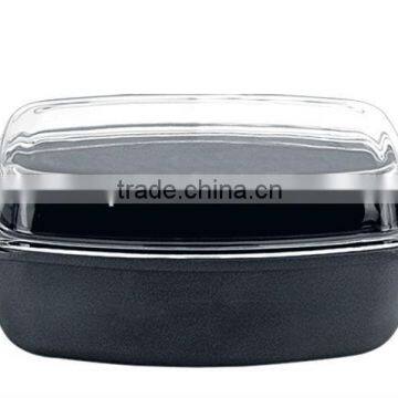 RPB-32,Die-casting aluminium non-stick roaster pan (fish pan)