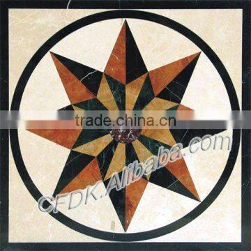 Waterjet Marble Medallion CFMD-615