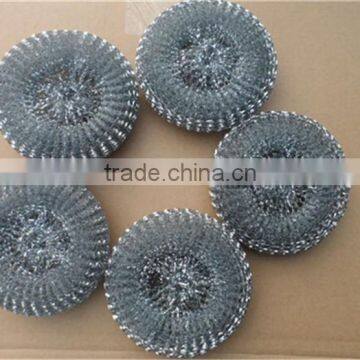 Manufactory Galvanized metal scourer/galvanized wire scourer/pot scourer