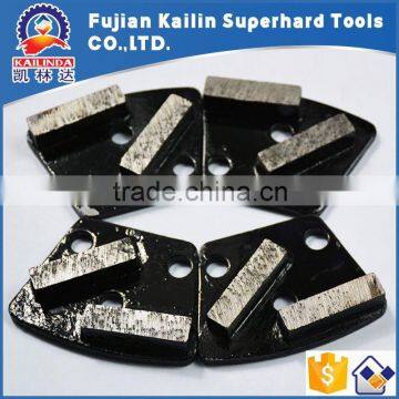 Different Shapes Segment Trapezoid Diamond Grinding Plate for Concrete