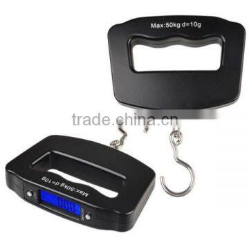 Portable 50kg 10g LCD Digital Fish Hanging Luggage Weight Electronic Scale photo-2