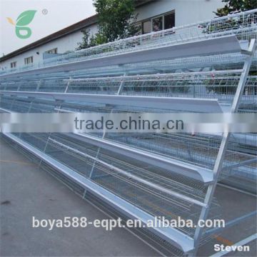 hot and cold galvanized wire mesh battery broiler cages for poultry farm in Africa