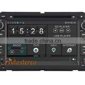 car double din dvd player for GMC YUKON/SUBURBAN/TAHOE/ACADIA car media system car gps navigation wifi