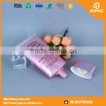 Empty Silkscreen Printing Surface Handling Oval Aluminum Laminated Tube