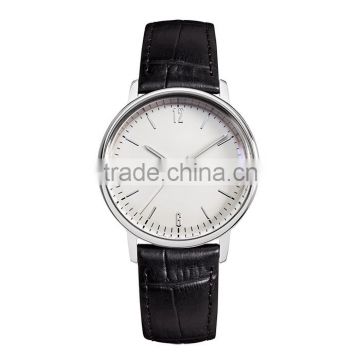 promotion Stainless case miyota japan movement men leather russian watch