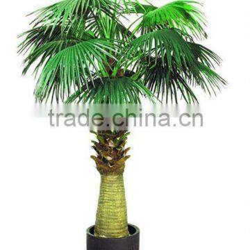 Artificial big fan palm tree