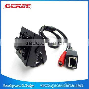 IR H.264 HD 1.0 MP 720P Mini IP CCTV Security Network Camera 3.6mm Lens Web Cam