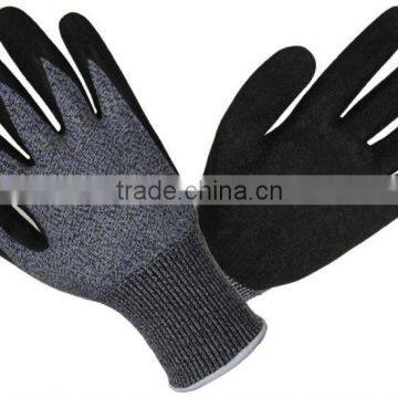 Grip general purpose latex dipped working gloves cut resistent 5