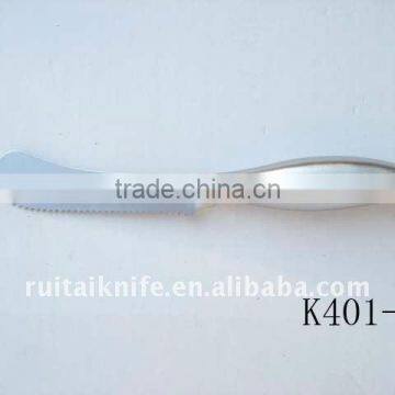 Bone handle steak knife with hollow handle